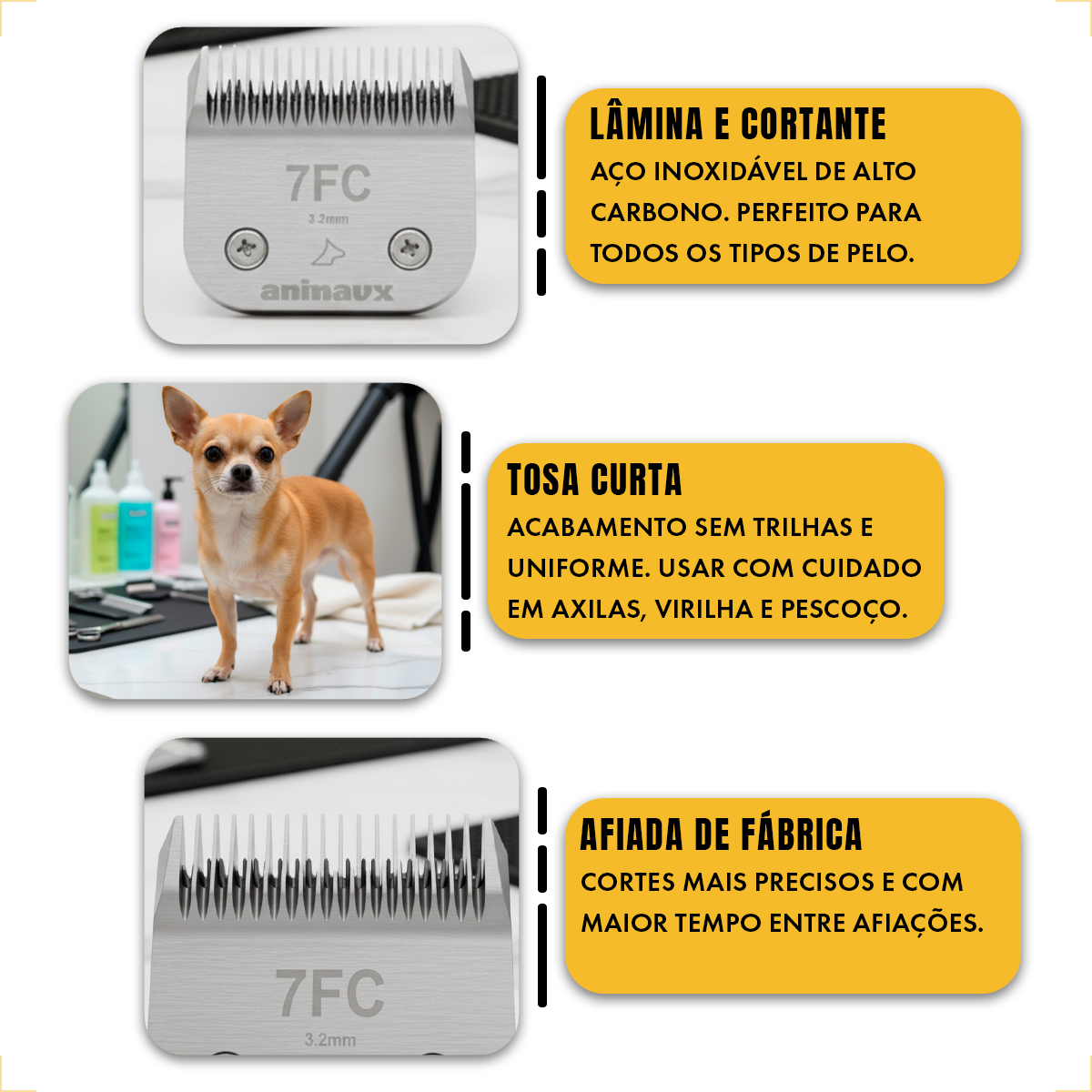 Lâmina 7FC - ANIMAUX ULTRASERIE 3,2 mm — foto 3