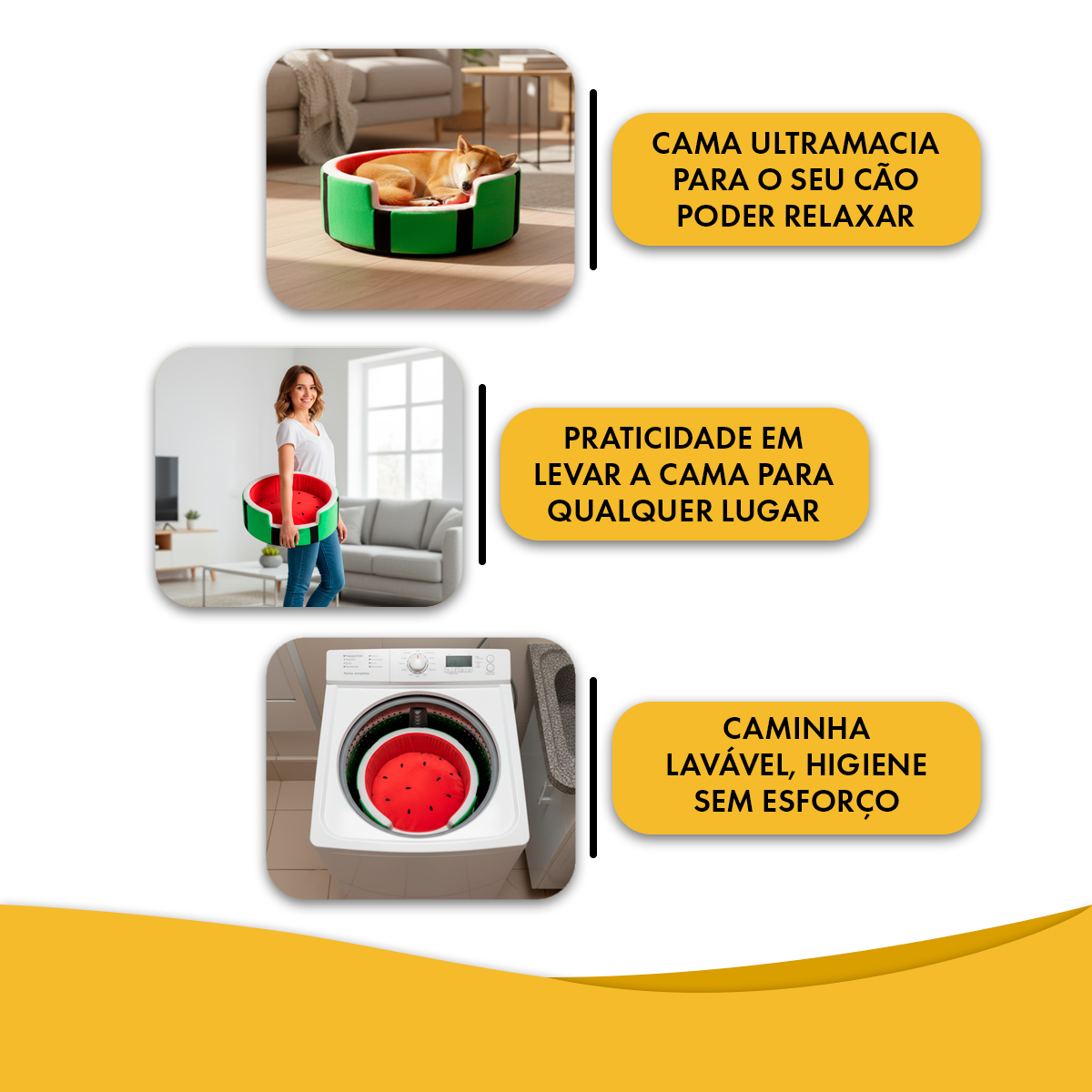 Cama Melancia [Todos Tamanhos] - 50cm - G — foto 4