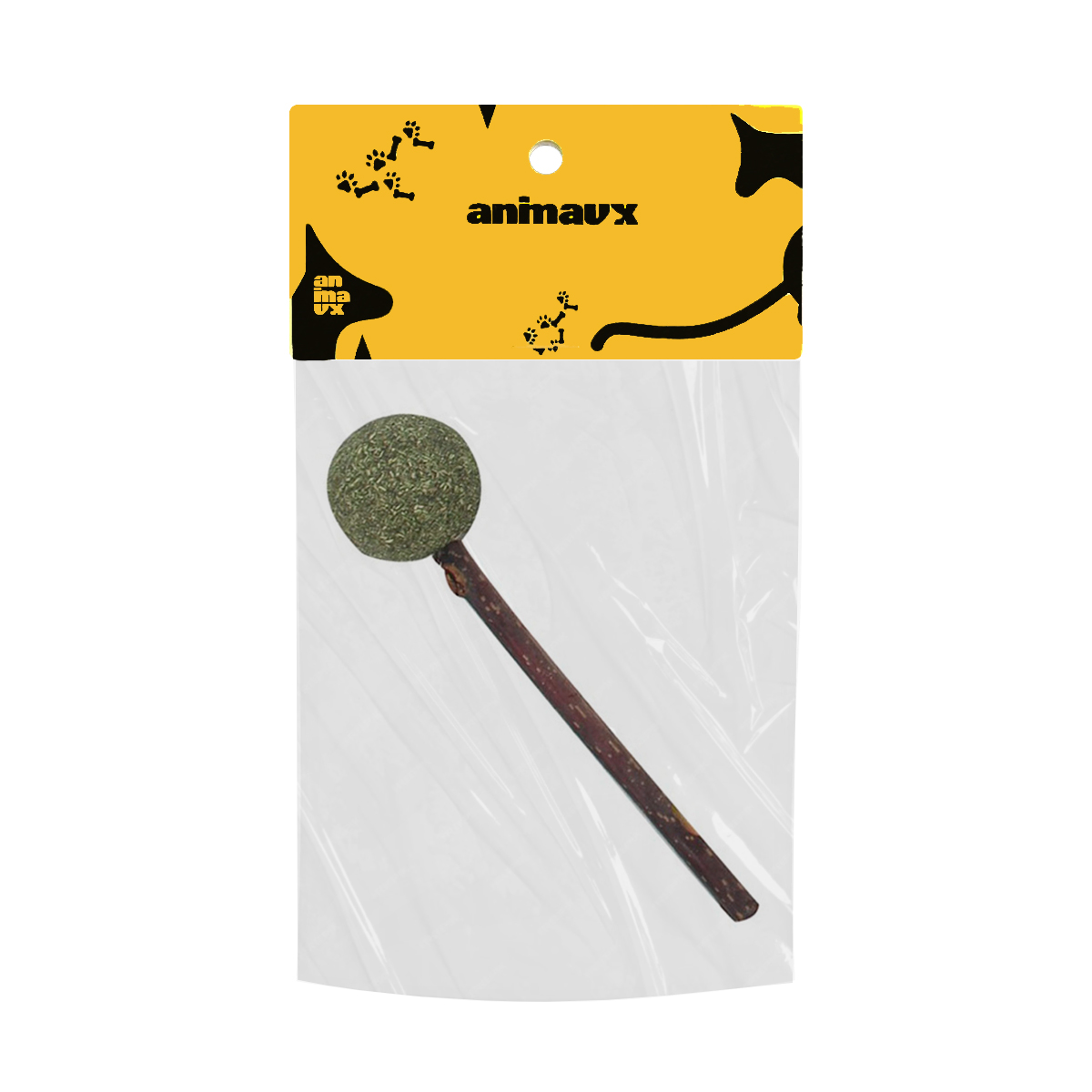 Brinquedo Varinha Catnip Gatos Animaux - Bolinha