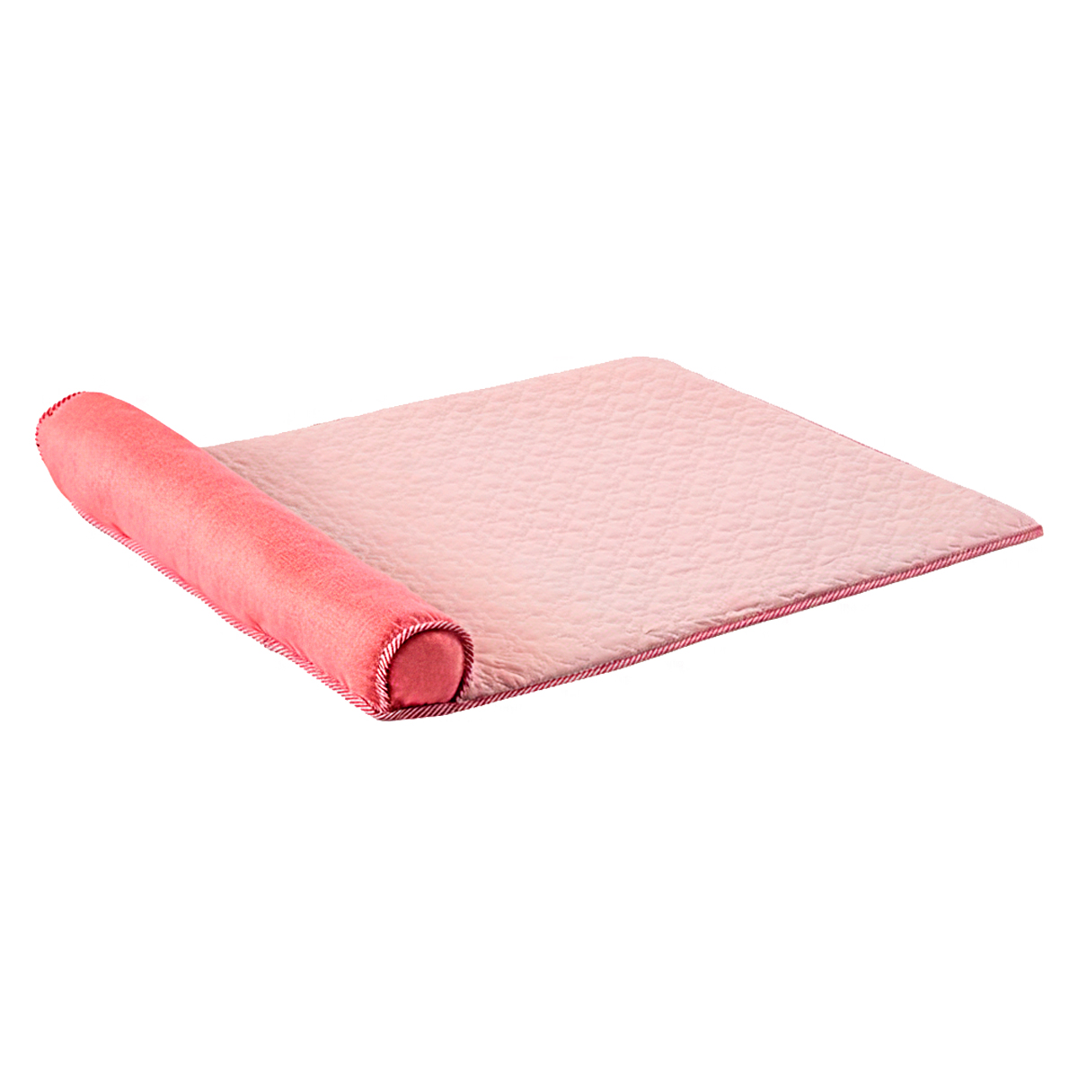 Cama Tapete Colchonete Refrescante Cães Gatos P 60x40 - Rosa