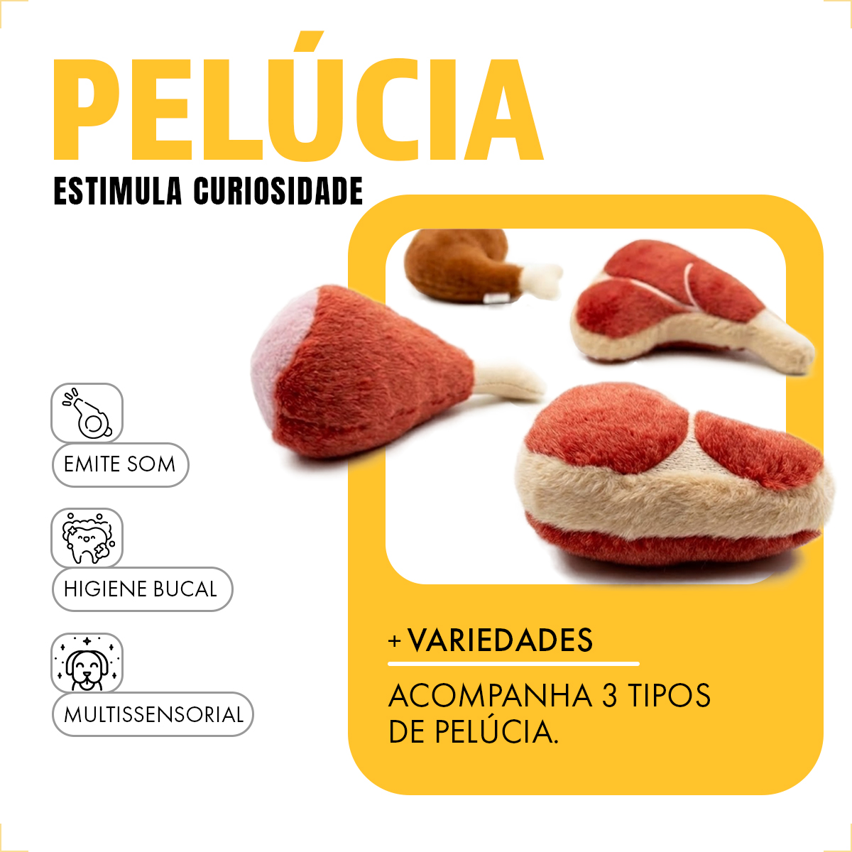 Expositor de Pélucias Churrasco 24 Peças — foto 4