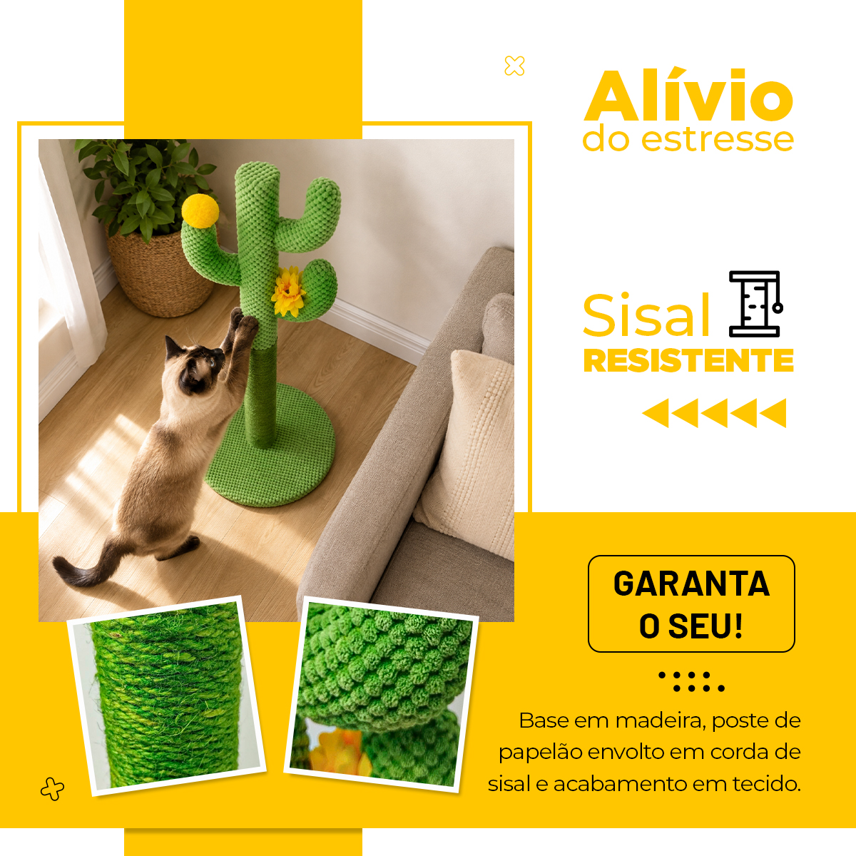Arranhador Cacto para Gatos — foto 5
