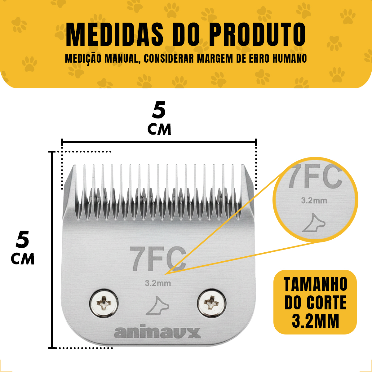 Lâmina 7FC - ANIMAUX ULTRASERIE 3,2 mm — foto 2