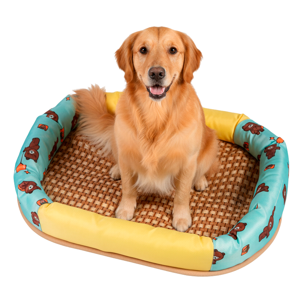 Tapete Oval Refrescante Cães e Gatos GG 80 cm até 9kg — foto 4