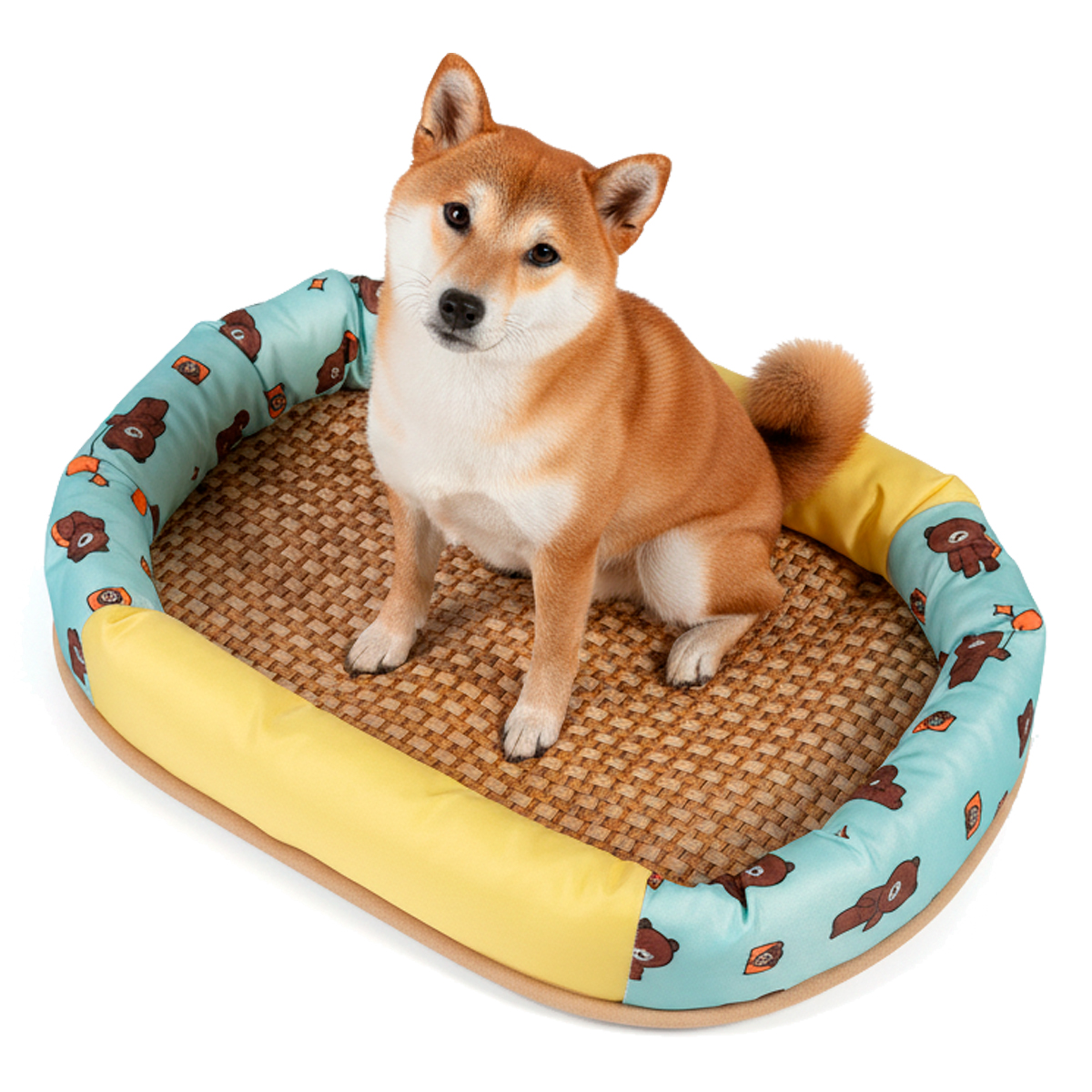 Tapete Oval Refrescante Cães e Gatos G 60 cm até 6kg — foto 4